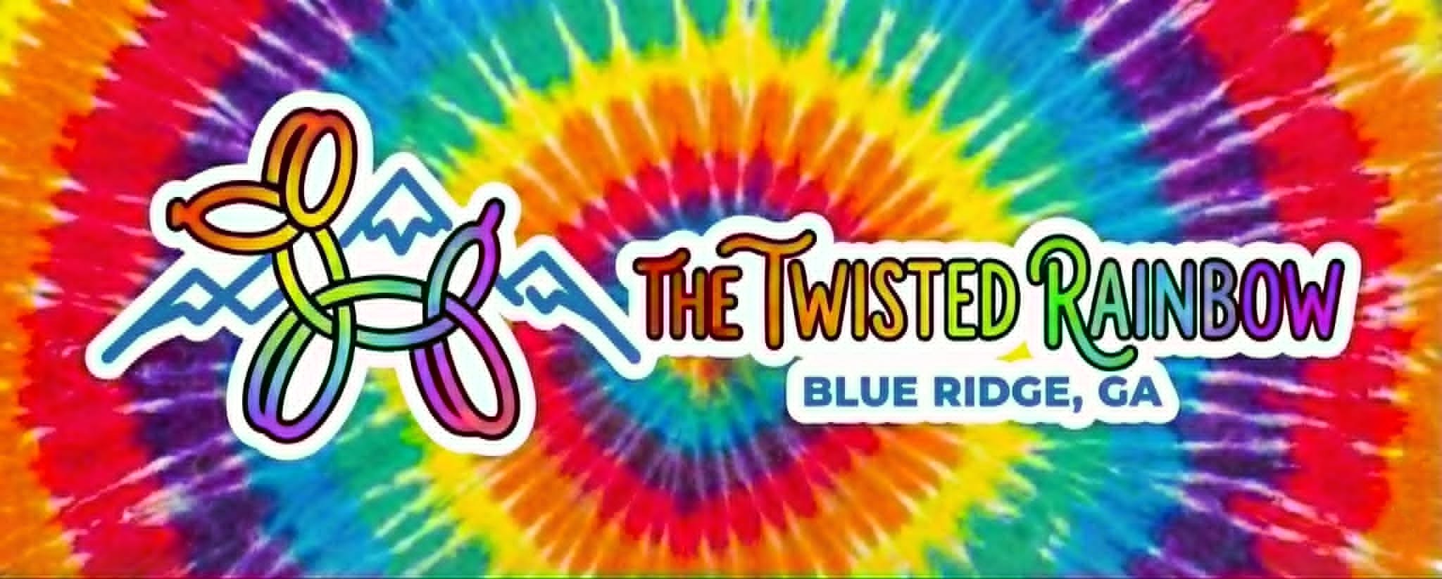 Twisted Rainbow Banner